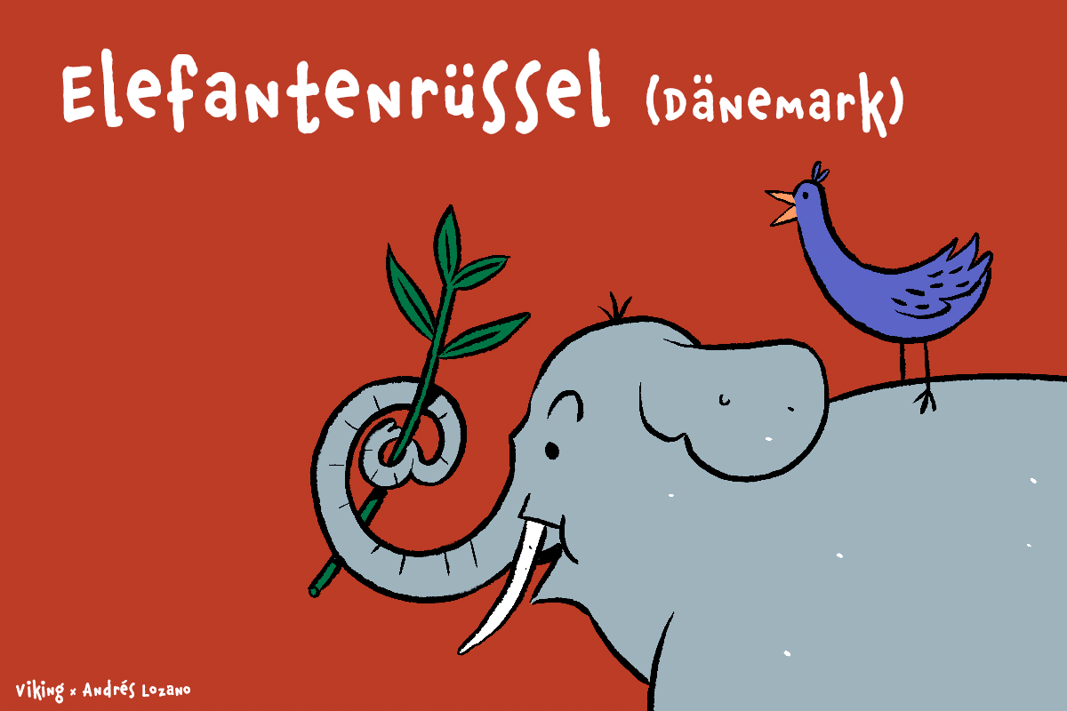 Dänemark - Elefantenrussel