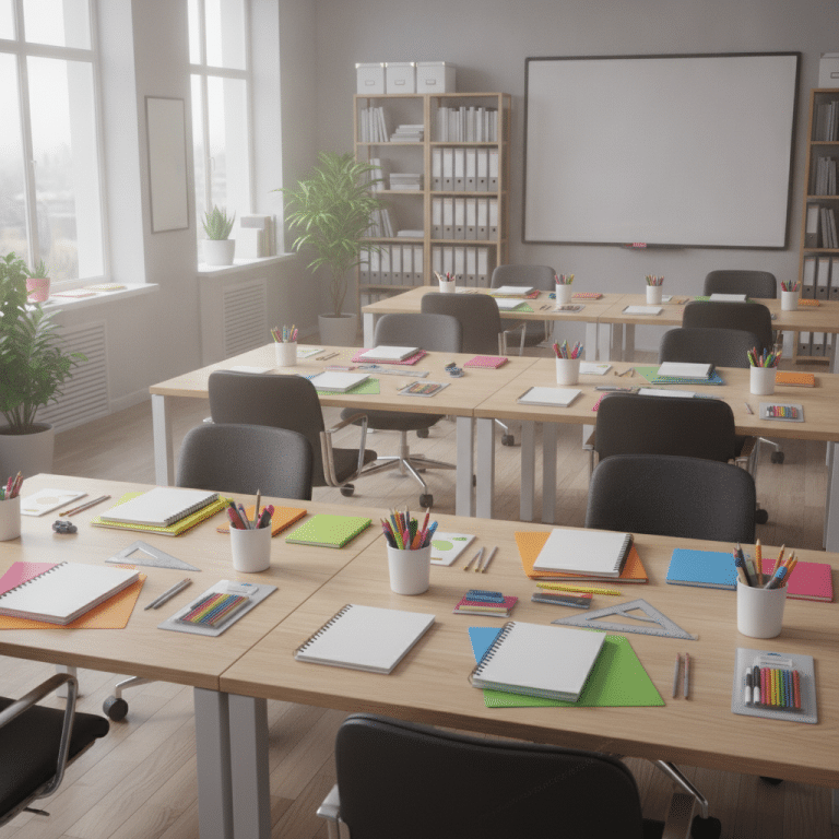 Frischer Start ins neue Schuljahr mit organisiertem Büro