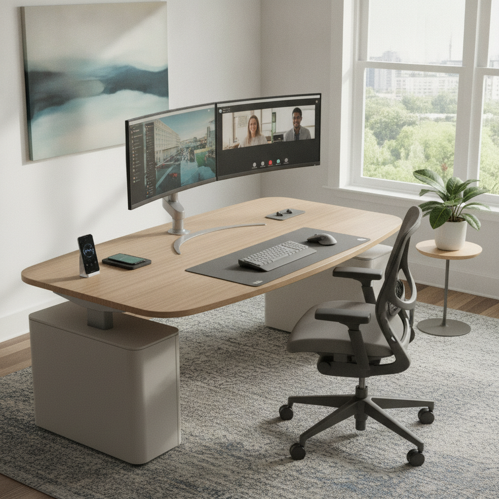 Moderner Arbeitsplatz f&uuml;r flexibles und hybrides Arbeiten gestalten